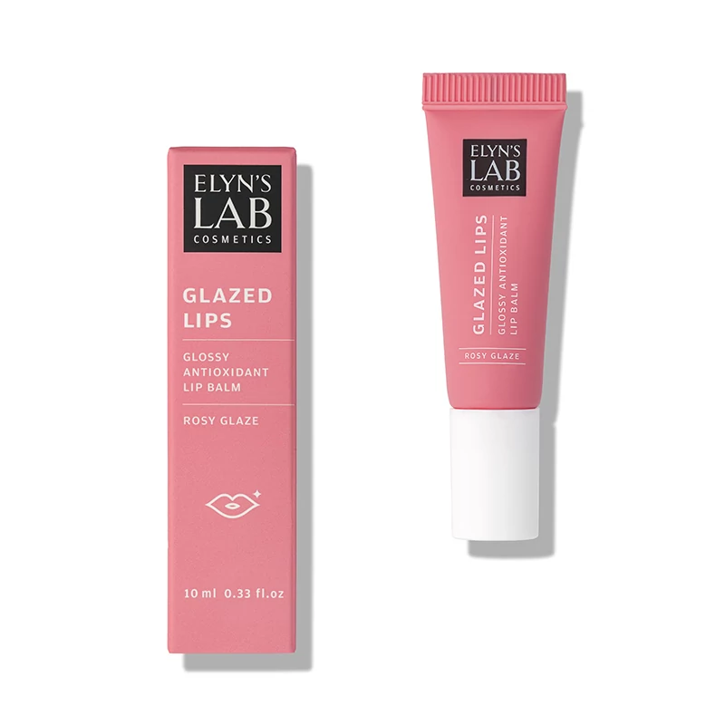 Glazed Lips Rosy tükörfényű színezett ajakápoló E-vitaminnal és hialuronsavval